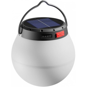 LED Stmívatelná přenosná solární nabíjecí lampa LUMINA ORB LED/5V 800 mAh