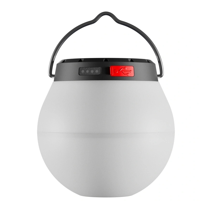 LED Stmívatelná přenosná solární nabíjecí lampa LUMINA ORB LED/5V 800 mAh