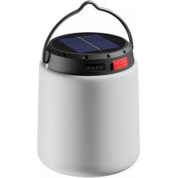 LED Stmívatelná přenosná solární nabíjecí lampa LUMINA TUBO LED/5V 800 mAh