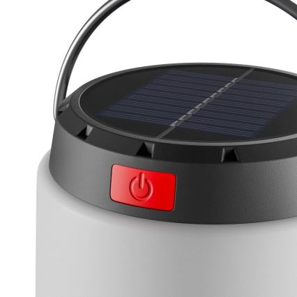 LED Stmívatelná přenosná solární nabíjecí lampa LUMINA TUBO LED/5V 800 mAh