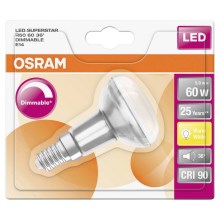 LED Stmívatelná reflektorová žárovka E14/5,9W/230V - Osram