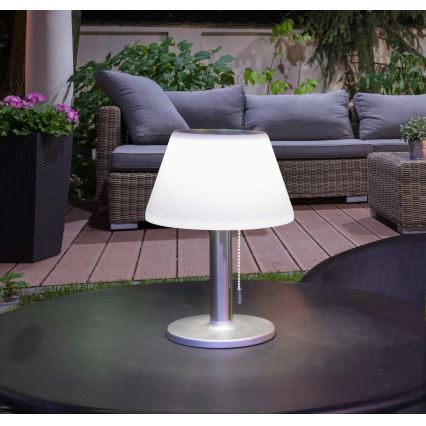 LED Stmívatelná solární lampa VIOLA LED/3,7V IP44