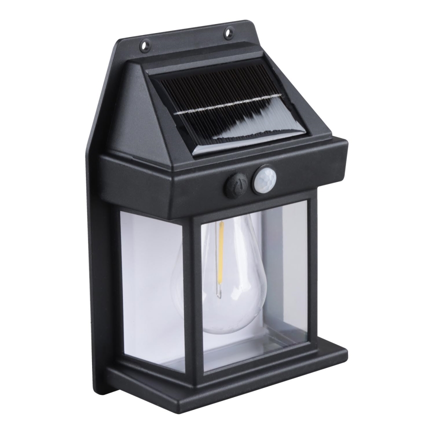LED Stmívatelná solární lucerna se senzorem LED/3,7V IP44 1200 mAh