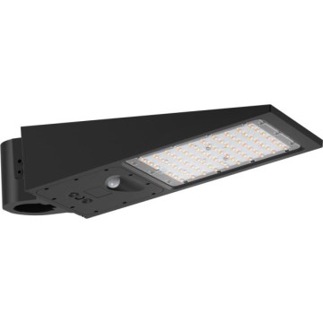 LED Stmívatelná solární pouliční lampa se senzorem STREET LED/30W/9,6V 3000/4000K 6000 mAh IP65 + dálkové ovládání
