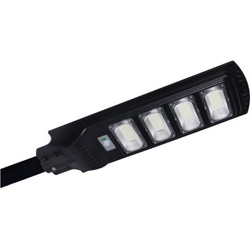 LED Stmívatelná solární pouliční lampa se senzorem URBI LED/11W/3,2V 6500K 15000 mAh IP54 + dálkové ovládání