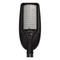 LED Stmívatelná solární pouliční lampa se senzorem VENICE LED/50W/3,2V 4000 mAh IP65 černá + dálkové ovládání