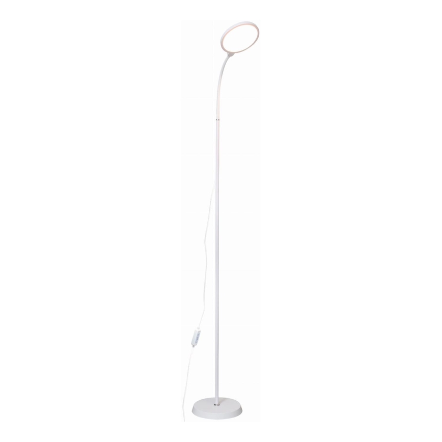 LED Stmívatelná stojací lampa 2v1 LED/10W/230V bílá