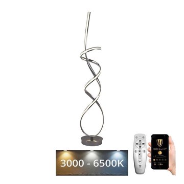 LED Stmívatelná stojací lampa LED/80W/230V 3000-6500K + dálkové ovládání