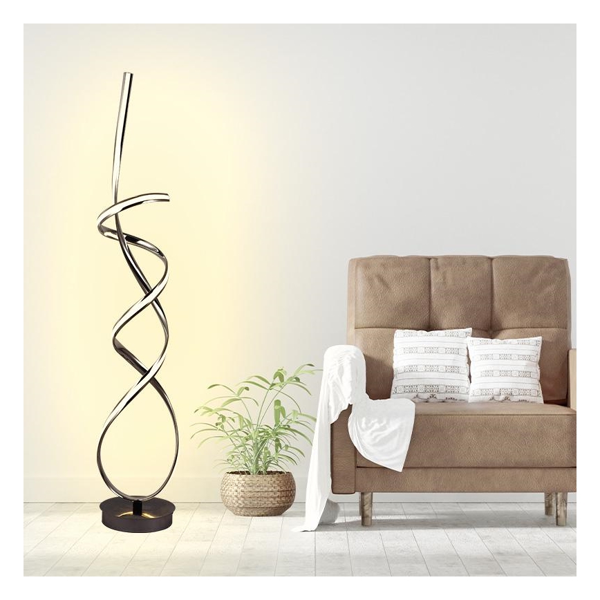 LED Stmívatelná stojací lampa LED/80W/230V 3000-6500K + dálkové ovládání