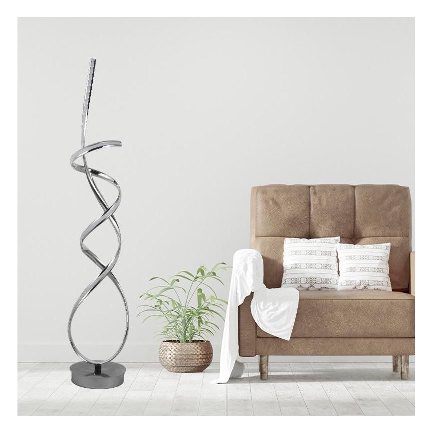 LED Stmívatelná stojací lampa LED/80W/230V 3000-6500K + dálkové ovládání