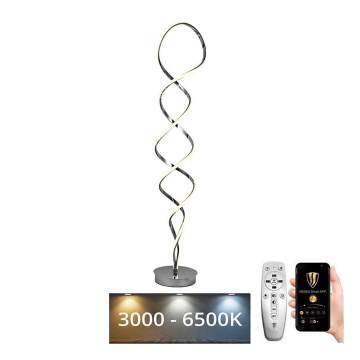 LED Stmívatelná stojací lampa LED/90W/230V 3000-6500K + dálkové ovládání