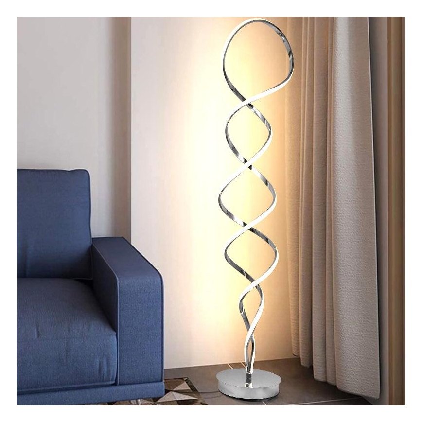LED Stmívatelná stojací lampa LED/90W/230V 3000-6500K + dálkové ovládání