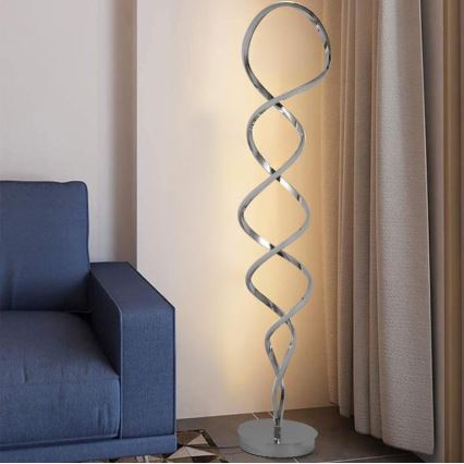 LED Stmívatelná stojací lampa LED/90W/230V 3000-6500K + dálkové ovládání