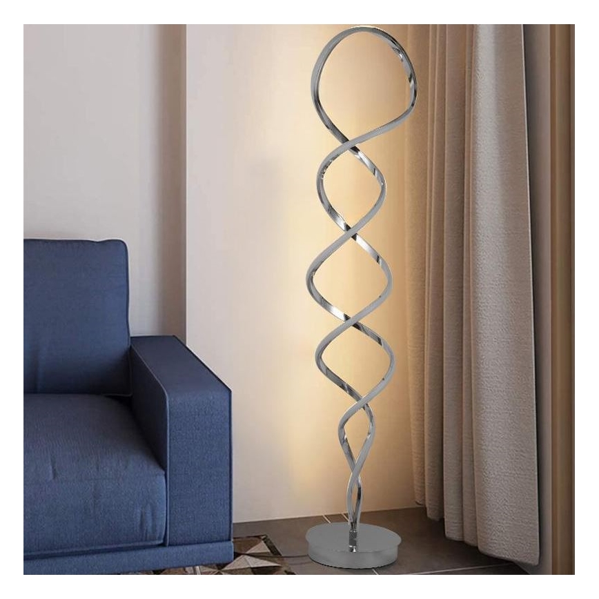 LED Stmívatelná stojací lampa LED/90W/230V 3000-6500K + dálkové ovládání