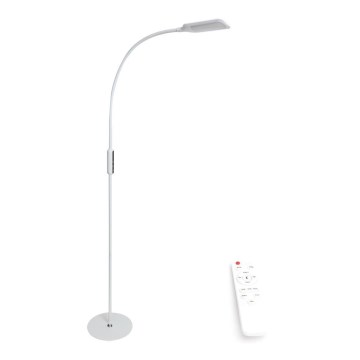 LED Stmívatelná stojací lampa LED/9W/230V 3000-6500K bílá + dálkové ovládání