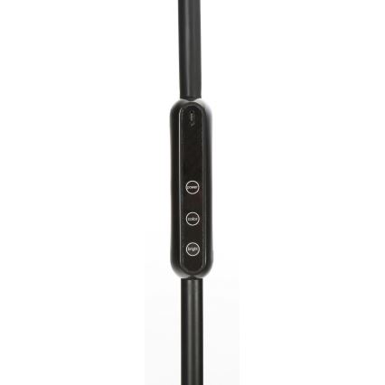 LED Stmívatelná stojací lampa LED/9W/230V 3000-6500K černá + dálkové ovládání