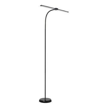LED Stmívatelná stojací lampa TEILO LED/14W/230V 3000/4000/6000K černá