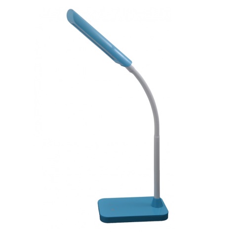 LED Stmívatelná stolní lampa 1xLED/6W/230V modrá
