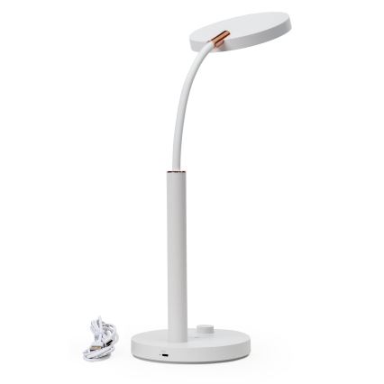 LED Stmívatelná stolní lampa AURA LED/10W/230V 3700/4200K CRI 97 bílá