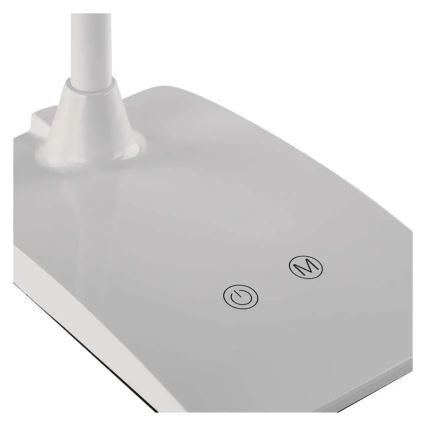 LED Stmívatelná stolní lampa EDDY LED/6W/230V 3000/4500/6800K bílá