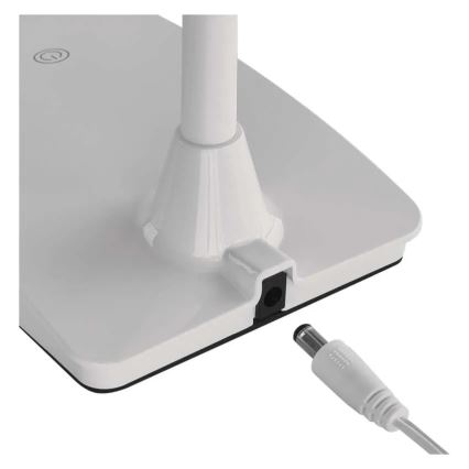 LED Stmívatelná stolní lampa EDDY LED/6W/230V 3000/4500/6800K bílá