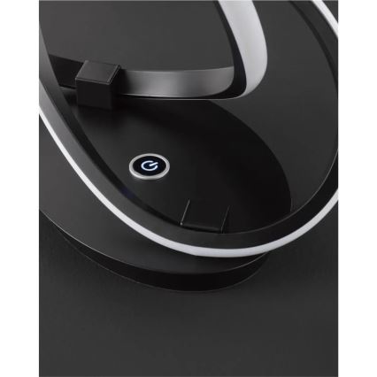 LED Stmívatelná stolní lampa INDIGO LED/19W/230V 3000K černá