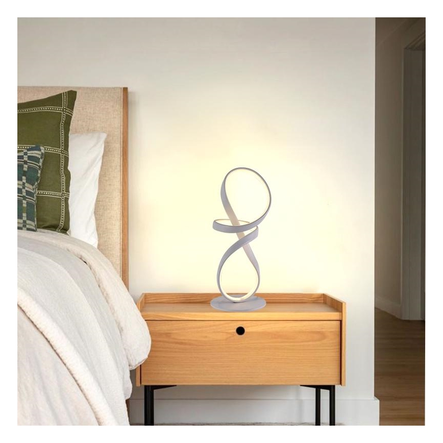 LED Stmívatelná stolní lampa LED/26W/230V 3000/4000/6500K bílá