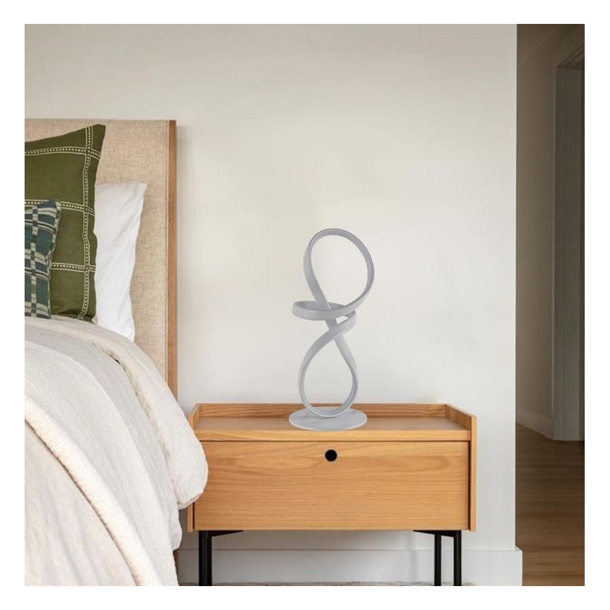 LED Stmívatelná stolní lampa LED/26W/230V 3000/4000/6500K bílá