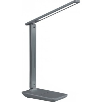 LED Stmívatelná stolní lampa NOBLITE N LED/7W/230V 3000/4000/6500K šedá