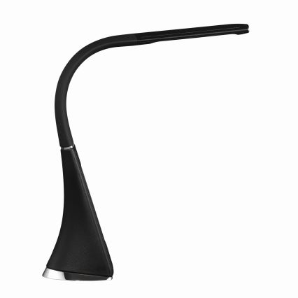 LED Stmívatelná stolní lampa s displejem LED/10W/5V černá