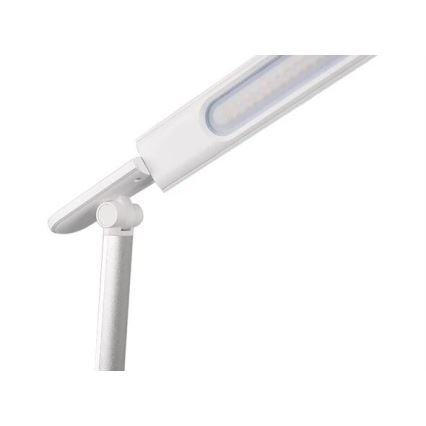 LED Stmívatelná stolní lampa s USB LED/9W/230V 3000K/4000K/5500K bílá