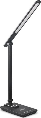 LED Stmívatelná stolní lampa s USB LED/9W/230V 3000K/4000K/5500K černá