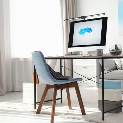 LED Stmívatelná stolní lampa USB TENUIX DUO LED/14W/5V 3000-6000K černá