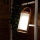 LED Stmívatelná venkovní lampa CARDEA LED/2W/5V bambus IP44