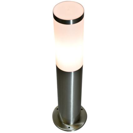 LED Stmívatelná venkovní lampa LIVIA 1xE27/6W/230V 2700-6500K Wi-Fi 45 cm IP44 stříbrná