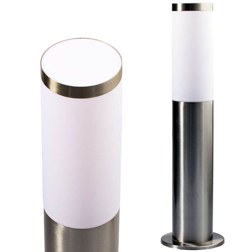 LED Stmívatelná venkovní lampa LIVIA 1xE27/6W/230V 2700-6500K Wi-Fi 45 cm IP44 stříbrná