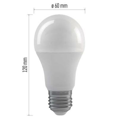 LED Stmívatelná žárovka A60 E27/10,5W/230V 2700K