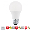 LED Stmívatelná žárovka A60 E27/10W/230V 3000K - STEPDIMMING - Eglo 79184