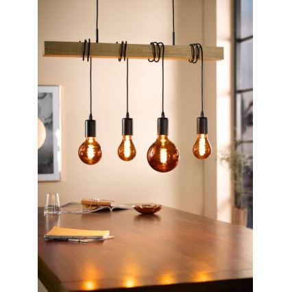 LED Stmívatelná žárovka A75 E27/4W/230V 2000K - Eglo 11881
