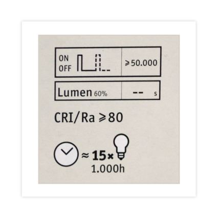 LED Stmívatelná žárovka CLASSIC G125 E27/4,5W/230V 2600K - Paulmann 28742