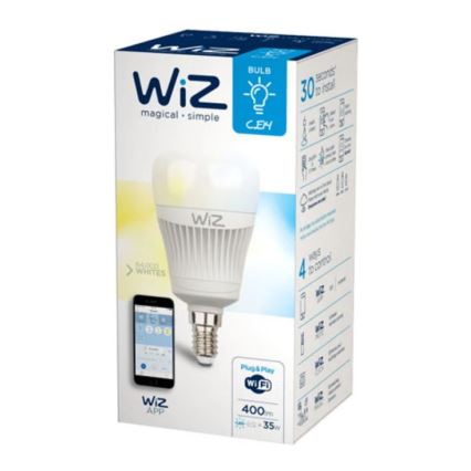 LED Stmívatelná žárovka E14/6,5W/230V 2700-6500K Wi-Fi - WiZ