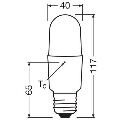 LED Stmívatelná žárovka E27/11W/230V 6500K CRI 90 - Osram