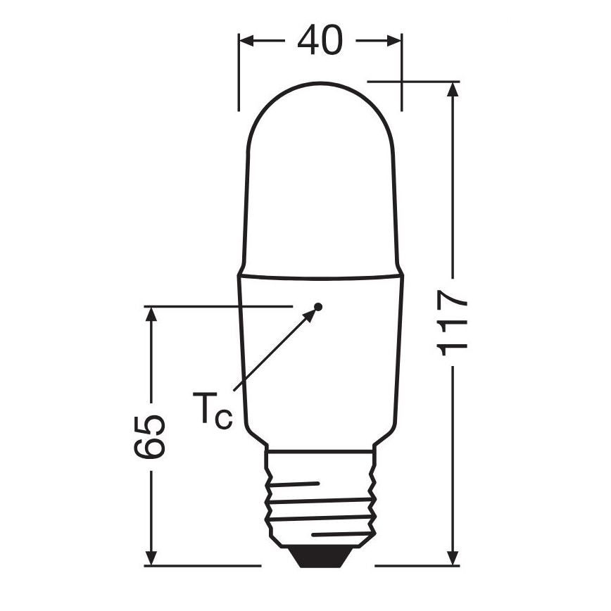 LED Stmívatelná žárovka E27/11W/230V 6500K CRI 90 - Osram