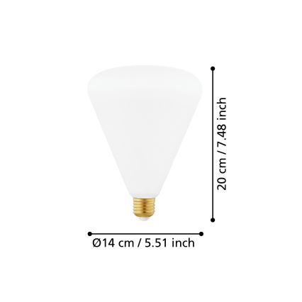 LED Stmívatelná žárovka E27/4W/230V 2700K - Eglo
