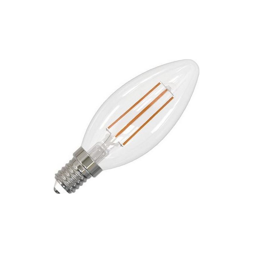 LED Stmívatelná žárovka FILAMENT C35 E14/6W/230V 4000K