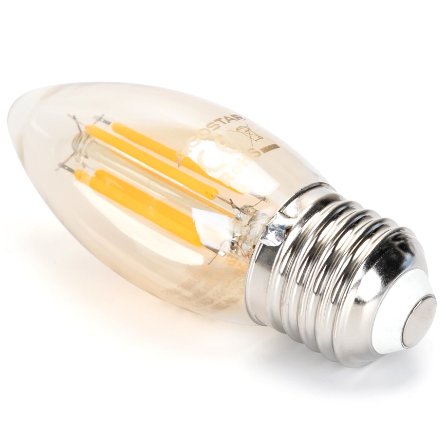 LED Stmívatelná žárovka FILAMENT C35 E27/4W/230V 2200K - Aigostar