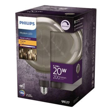 LED Stmívatelná žárovka FILAMENT G200 E27/6,5W/230V 1800K
