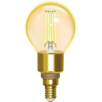 LED Stmívatelná žárovka FILAMENT G45 E14/4,5W/230V 2700-6500K Wi-Fi - Aigostar