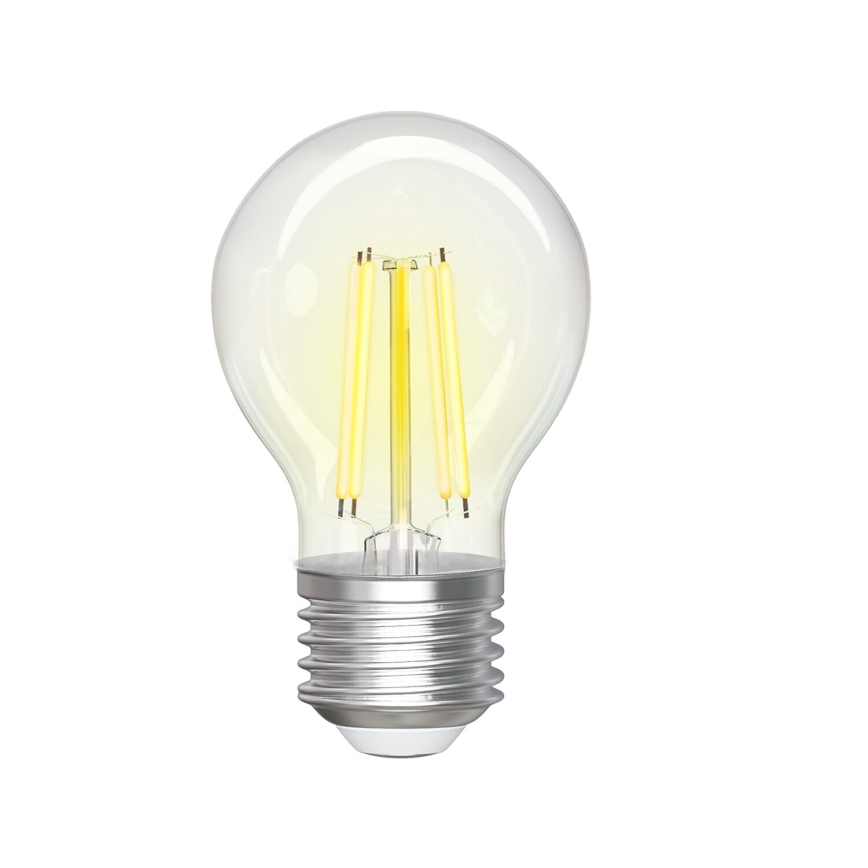 LED Stmívatelná žárovka FILAMENT G45 E27/4,5W/230V 2700-6500K Wi-Fi - Aigostar