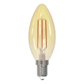 LED Stmívatelná žárovka FILAMENT VINTAGE C35 E14/6W/230V 2000K